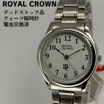 데드스탁 ROYAL CROWN 90s 쿼츠 손목시계 배터리 교환 완료