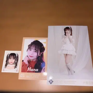 이코럽 8주년 투어 오바 하나 브로마이드 포토 카드 ID 사진
