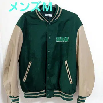 WEGO 그린 베이지 점퍼 M