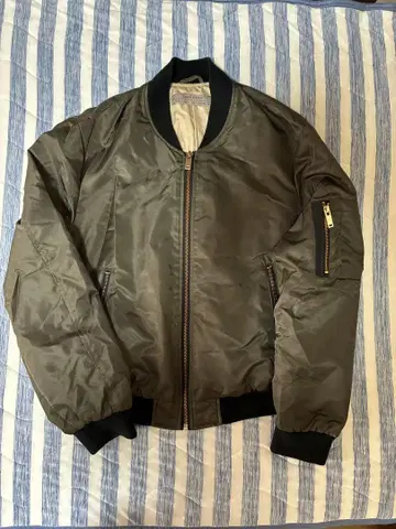 ZARA BASIC MA-1 자켓 S 사이즈 올리브 그린