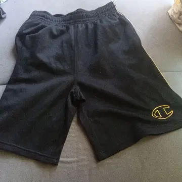 Champion 블랙 하프 팬츠 L