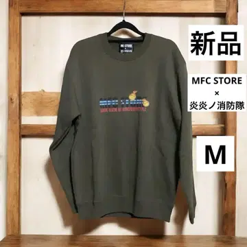 새상품 MFC STORE x  CREWNECK TYPE2 카키 M