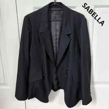 SABELLA 울 자켓 블랙 안감 있음