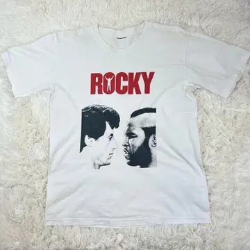 빈티지 ROCKY T셔츠 화이트