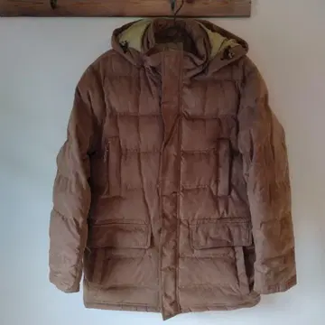 L.L.Bean 후드 부착 브라운 다운 자켓 L 사이즈 DL-1101