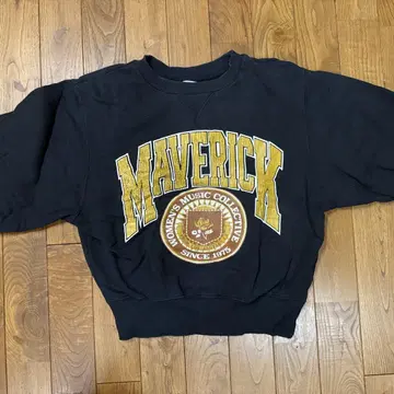 MOUSSY 로고 프린트 맨투맨 아메카지 구제 의류 used