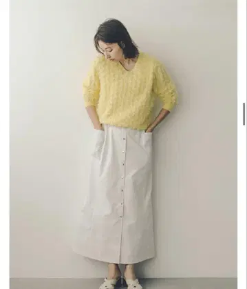 LOUNIE 루니 아웃포켓 스커트