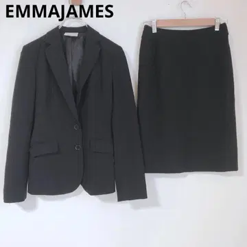엠마 제이 수트 스커트 블랙 셋업 포멀 세레모니