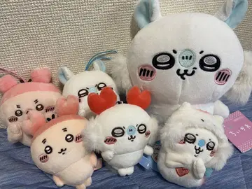 치이카와 (먼작귀) 모몽가 카니 봉제 인형 세트
