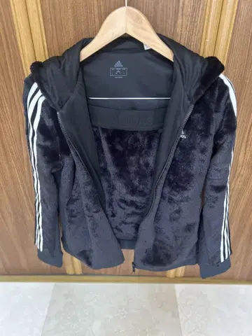 adidas 여성용 플리스 셋업 블랙