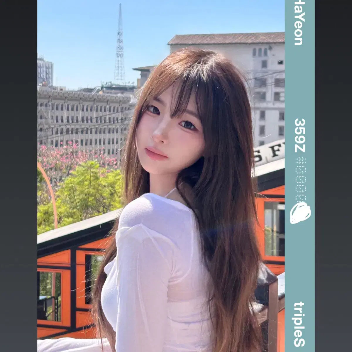 triples ファンクラブ特典 352A ハヨン QR未使用 tripleS Japan FC