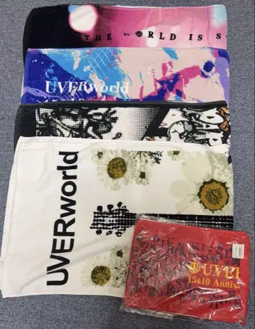 UVERworld 타월 묶음 판매