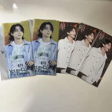 BTS Yet to Come in Cinemas 클리어 파일 3매 세트