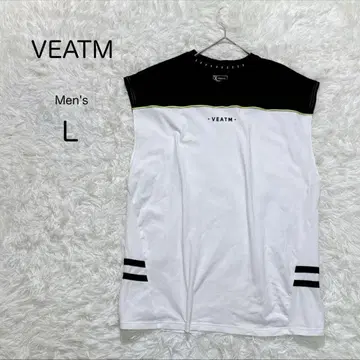 [ VEATM ] 비트 탱크탑 [ L ] 새상품급 슬리브리스 워크아웃