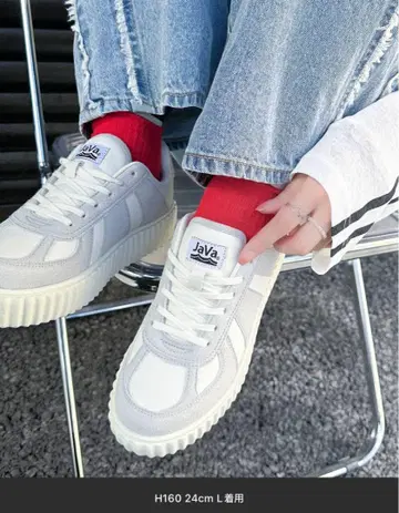 Java RETRO BERG 그레이 스니커즈 L 사이즈