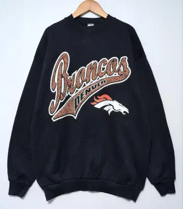 VINTAGE Denver Broncos NFL LOGO7 맨투맨 L