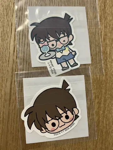 121 명탐정 코난 세가 럭키 쿠지 스티커 가든파티