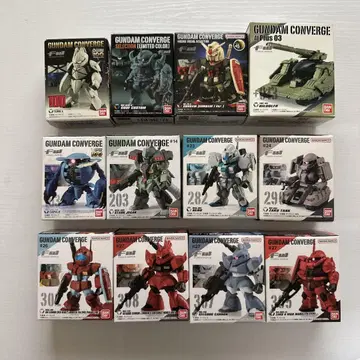 GUNDAM CONVERGE 피규어 세트 총 12체