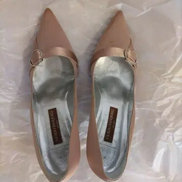[ Guido Pasquali ] 핑크 베이지 펌프스 (size 39)