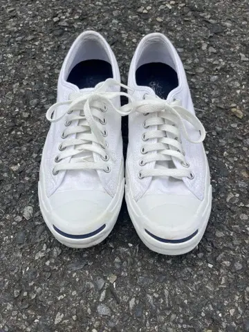 Converse Jack Purcell 화이트 스니커즈