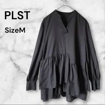 PLST 플라스테 큐프라 티어드 블라우스 스키퍼 루즈핏 튜닉