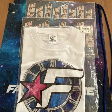 fantastics nine 스티커 8장 티셔츠 비닐봉지 세트