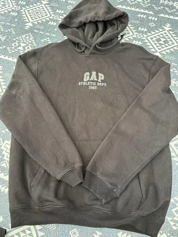 GAP 블랙 후드티