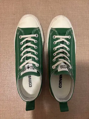 CONVERSE ALL STAR 그린 스니커즈