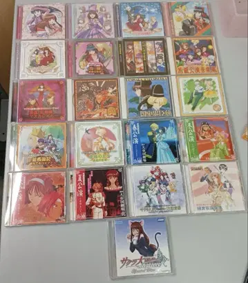 사쿠라 대전 CD 세트 21장 새상품급 미개봉 새상품 포함