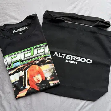 LISA Alter ego 백 T셔츠
