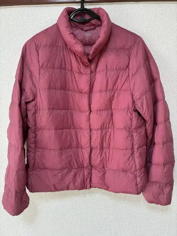 UNIQLO ULTRA LIGHT DOWN 다운 자켓 L 핑크