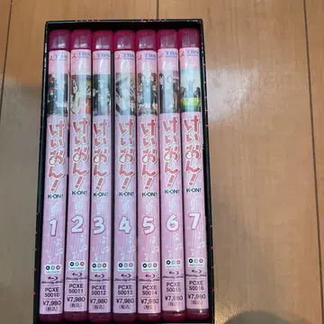 케이온! 최초 한정판 Blu-ray BOX 포함 전 7권 세트
