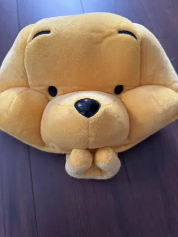 푸우 모자 옐로우 컬러