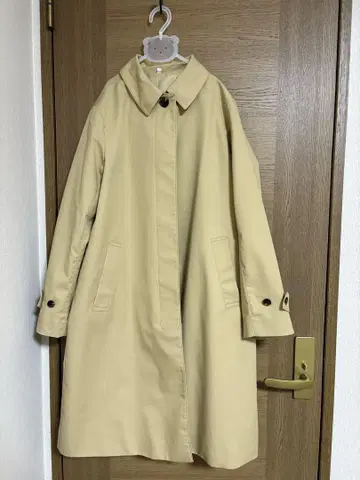무인양품 베이지 트렌치코트