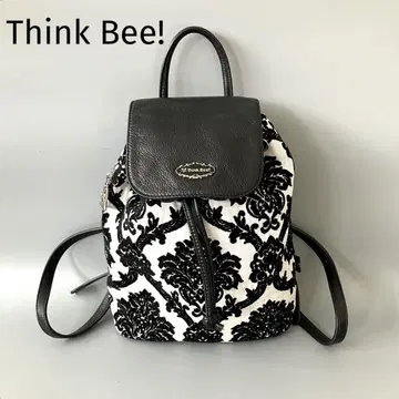 Think Bee! 싱크비 크루즈 크루즈 백팩 꽃무늬 블랙