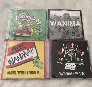 WANIMA 와니마 데모 CD 세트 4종 세트