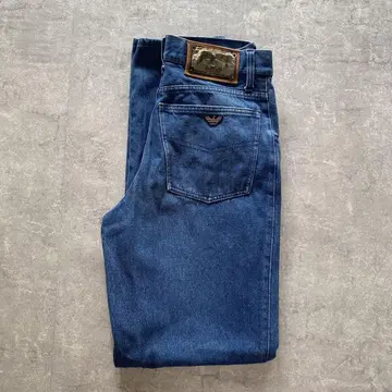 ARMANI 데님 청바지 이탈리아제 W32 L34 테이퍼드