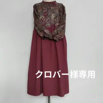 핸드메이드 스타일리시 성숙/러블리 원피스 E 타입