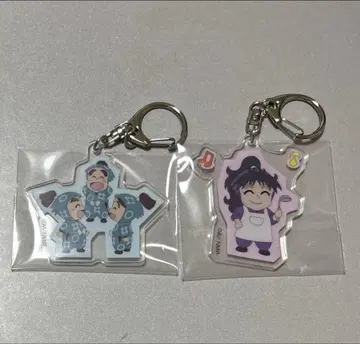 닌타마 란타로 체험전 쿠쿠치  아크릴 키링 세트