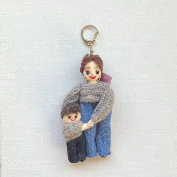 인형 참 백참 기프트 선물 백 키링