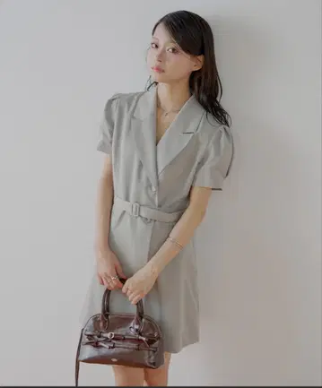 Chico 수트 더블 미니 원피스