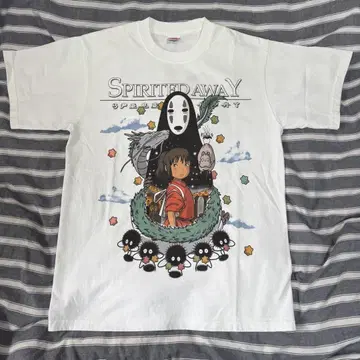 센과 치히로의 행방불명 SPIRITED AWAY 티셔츠 L 사이즈