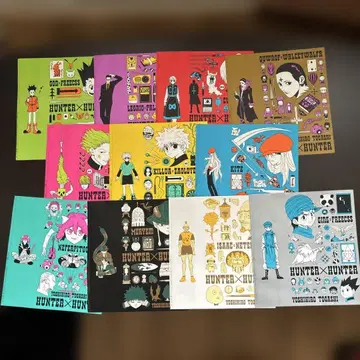 Hunter x Hunter treasure 북커버 11장