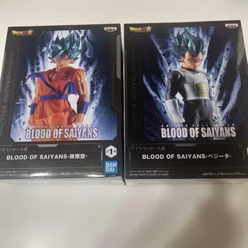 BLOOD OF SAIYANS 손오공 베지터 2체 세트 피규어