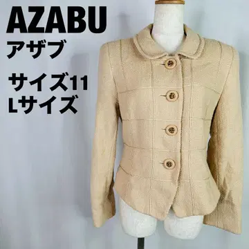 AZABU 아자부 베이지 테일러드 자켓 L 사이즈 a107