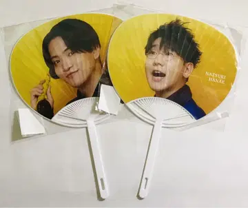 미사용 성우와 밤놀이 2024 수요일 목요일 부채 2개 세트