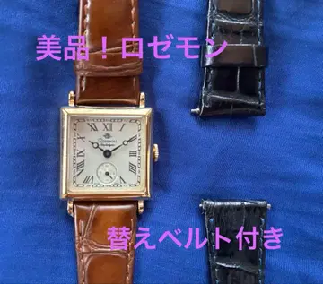 가격 인하! [Rosemont] 손목시계 쿼츠 교체용 벨트 포함