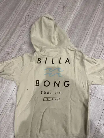 BILLABONG 베이지 후드티 M