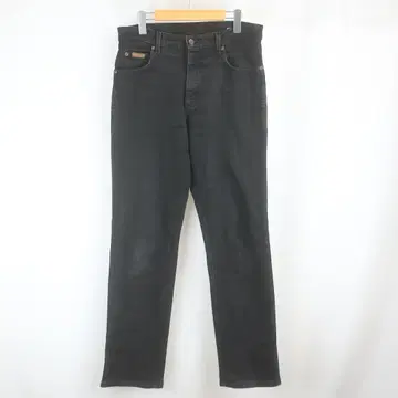 Wrangler TEXAS 페이드 스트레치 블랙 데님 팬츠