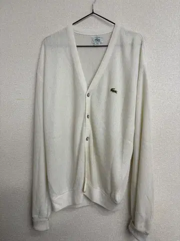 Lacoste 화이트 가디건